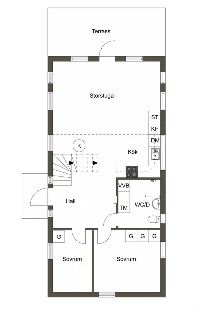 Planlsning entrplan